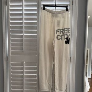 Free City White Sweatpants